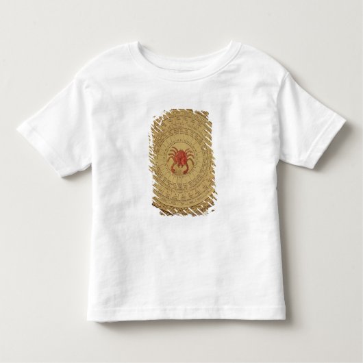 Astrologische Tabelle des Krebses Kleinkind T-shirt (Vorderseite)