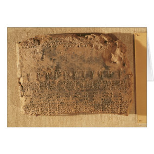 Astrologische Tablette aus Uruk