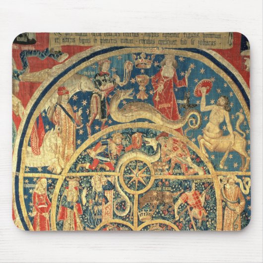 Astrologische Tapisserie Mousepad (Vorne)