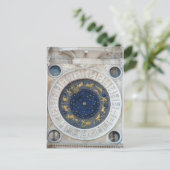 Astrologische Uhr, Piazza San Marco, Venedig Postkarte (Stehend Vorderseite)