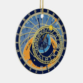 Astrologische Uhr Prags Keramik Ornament (Rechts)