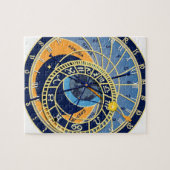 Astrologische Uhr Prags Puzzle (Horizontal)