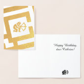 Astrologischer Schildkrötenpfropf Folienkarte (Anzeige)