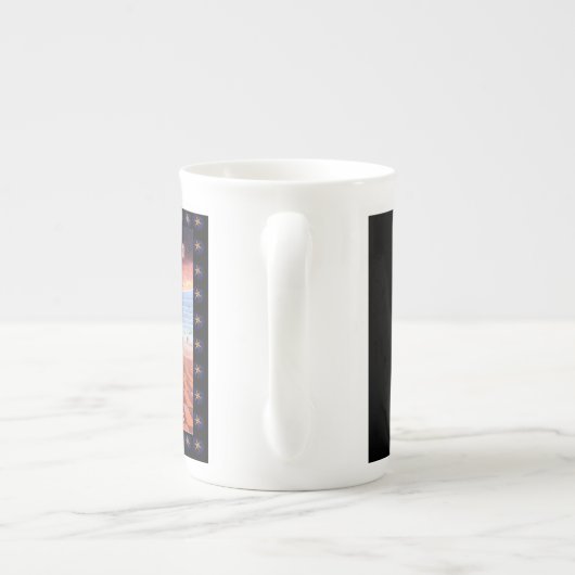 Astrologischer Schütze Paul Whiteheads Porzellantasse (Rückseite)