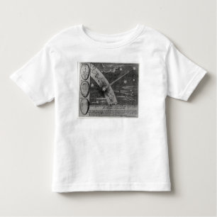 Astrologisches Diagramm des Kometen Kleinkind T-shirt