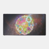 Astrologisches Diagramm Schreibtischunterlage (Vorderseite)