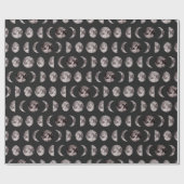 Astrologisches Himmelsmuster Geschenkpapier (Flach)