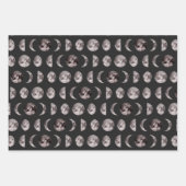 Astrologisches Himmelsmuster Geschenkpapier Set (Vorderseite)