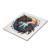 Astrologisches Horoskop-Syndrom Fliese (Seite)