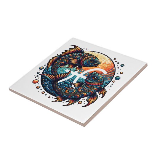 Astrologisches Horoskop-Syndrom Fliese (Seite)