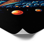 Astrologisches Horoskop-Syndrom Poster (Ecke)