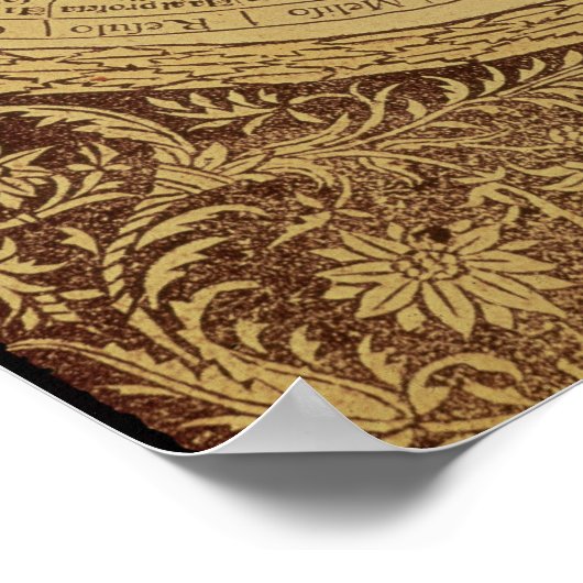 Astrologisches Krebstabelle Poster (Ecke)