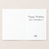 Astrologisches Signieren von Libra Silver Decoder  Folienkarte (Innenseite)