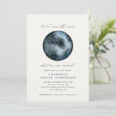 Astrologisches Skript Aquarellmond Sternzeichen (Stehend Vorderseite)