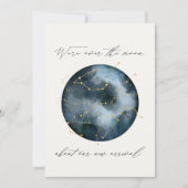 Astrologisches Skript Aquarellmond Sternzeichen (Vorderseite)