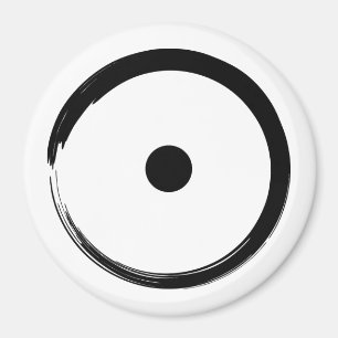 Astrologisches Sonnenzeichen - Buddhismus Zen Krei Magnet