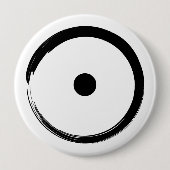 Astrologisches Sonnenzeichen - Zen-Kreis 1 des Bud Button (Vorderseite)