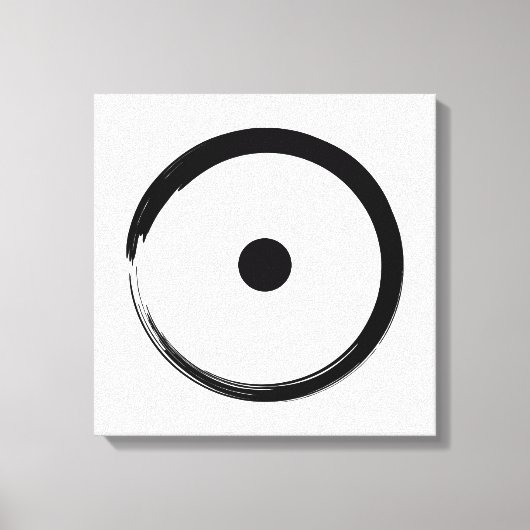 Astrologisches Sonnenzeichen - Zen-Kreis 1 des Bud Leinwanddruck (Vorderseite)