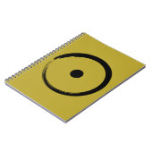 Astrologisches Sonnenzeichen - Zen-Kreis 1 des Bud Notizblock (Linke Seite)