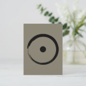 Astrologisches Sonnenzeichen - Zen-Kreis 1 des Bud Postkarte (Stehend Vorderseite)