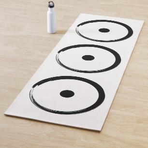 Astrologisches Sonnenzeichen - Zen-Kreis 1 des Bud Yogamatte