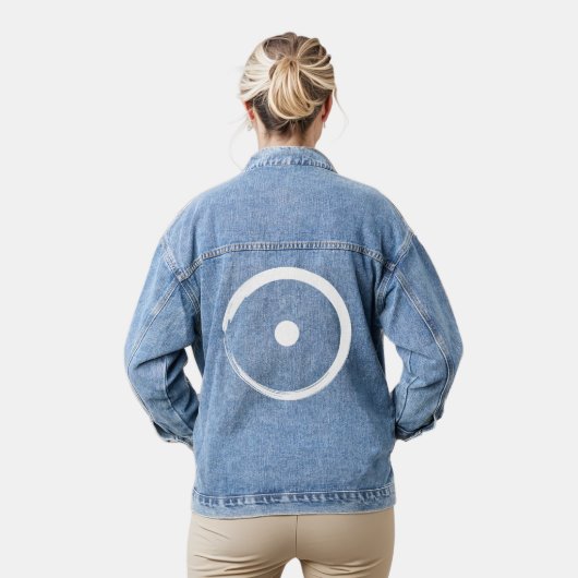 Astrologisches Sonnenzeichen - Zen-Kreis 2 des Bud Jeansjacke (Modell)