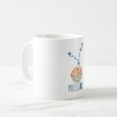 astrologisches Zeichen Kaffeetasse (Vorderseite Links)