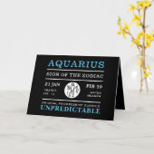 Astrologisches Zeichen Karte (Gelbe Blume)