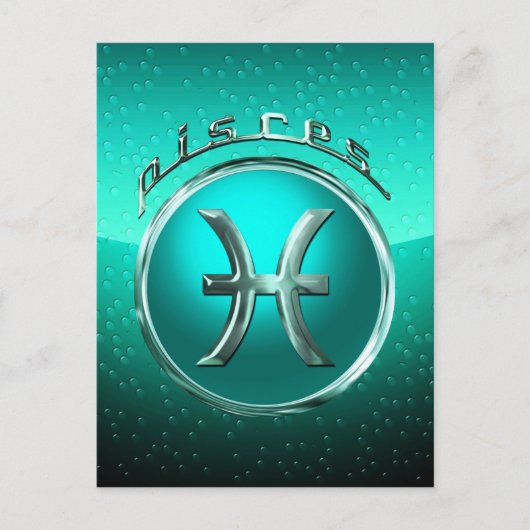 Astrologisches Zeichen Postkarte (Vorderseite)