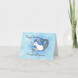 Astrologisches Zodiac-Schild Ziegenziege Geburtsta Karte