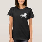 Astrologisches Zodiaka-Signaturaries Grafisches T- T-Shirt (Vorderseite)