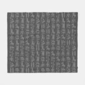 Astrology Blankets Horoscope Ohrs - Customize Fleecedecke (Vorderseite (Horizontal))