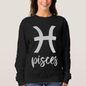 Astrology Pisces Zodiac Sweatshirt (Vorderseite)