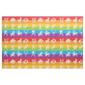 Astrology Zodiac Rainbow Print Pattern Fabric Stoff (Fat Quarter (45,7 x 55,9 cm))