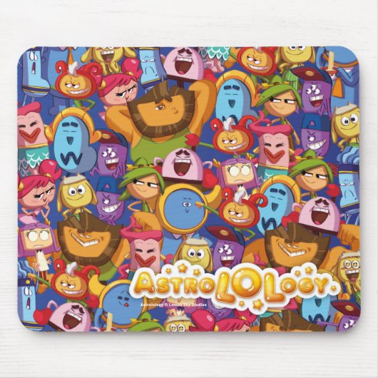 AstroLOLogy all Stars Mousepad (Vorne)