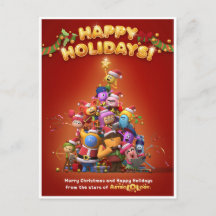 AstroLOLogy Christmas Postcard