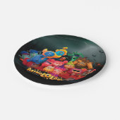 AstroLOLogy Halloween-Papierplatte Pappteller (Schrägansicht)