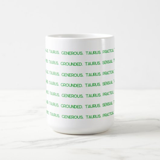 AstroloME Taurus Kaffeetasse (Mittel)