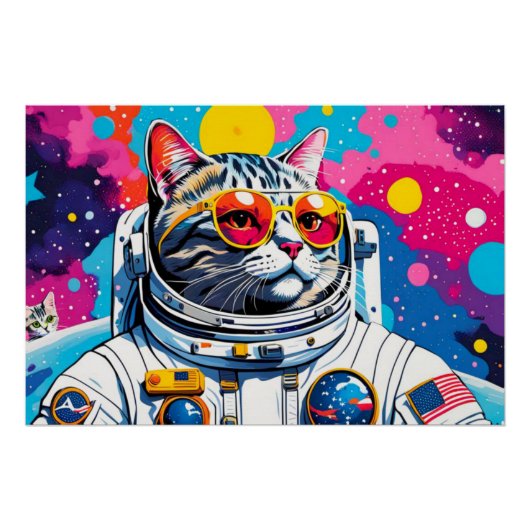 ASTRONABY TABBY CAT 6 POSTER (Vorderseite)
