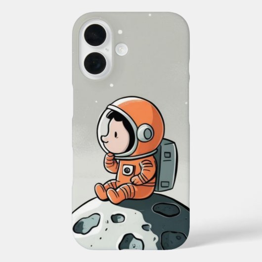 ASTRONATION AUF DEM MONDROCK Case-Mate iPhone HÜLLE (Rückseite)