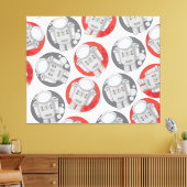 Astronaught Leinwanddruck (Insitu (Wohnzimmer))