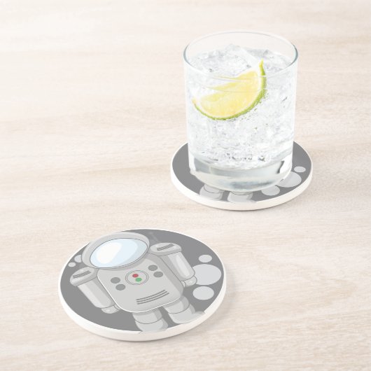 Astronaught - Mond Untersetzer (Seite)