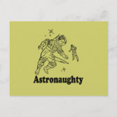 ASTRONAUGHTY POSTKARTE (Vorderseite)
