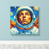 ASTRONAUT 10 LEINWANDDRUCK (Insitu (Holzboden))