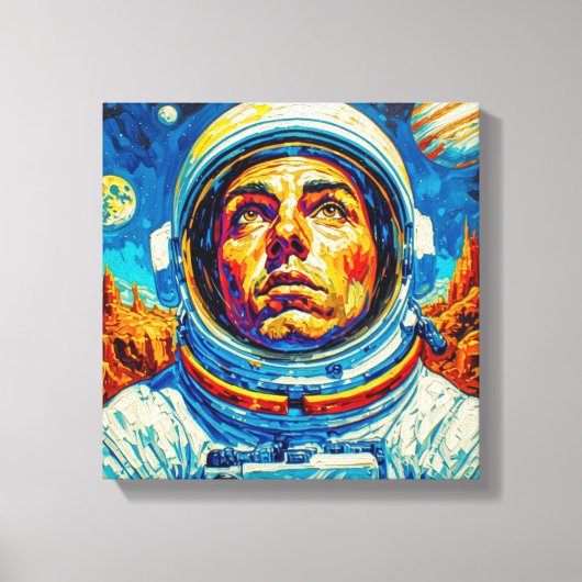 ASTRONAUT 10 LEINWANDDRUCK (Vorderseite)