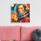 ASTRONAUT 17 LEINWANDDRUCK (Insitu (Wohnzimmer))