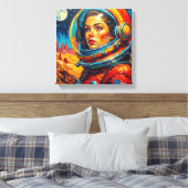 ASTRONAUT 17 LEINWANDDRUCK (Insitu (Schlafzimmer))