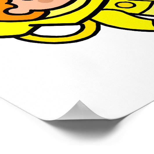 Astronaut 1 poster (Ecke)