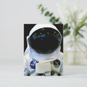 Astronaut 1b Postkarte (Stehend Vorderseite)
