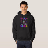Astronaut 3rd Grade Out Of This World Space Back T Hoodie (Vorne ganz)